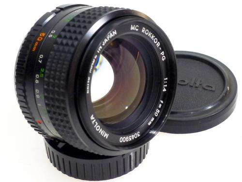*FAST*Minolta MC Rokkor-PG 50mm f/1,4***Excellent++,Sony A7,Micro 4/3***
