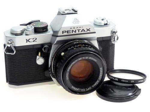 Pentax K2 with SMC-M 50mm f/2***K1000 Beater,Excellent+***