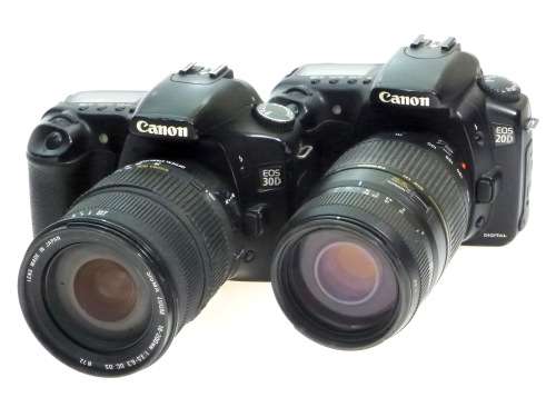 Canon 20D,30D with Sigma 18-250 OS and Tamron 70-300mm****Estate Find,Untested****