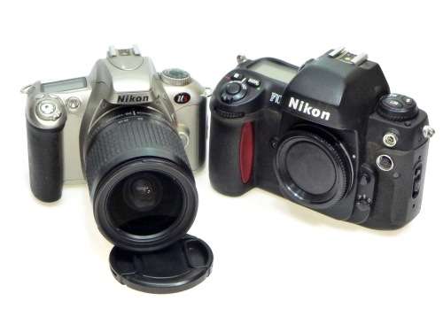 Nikon F55 with Nikon AF-G 28-100mm and Nikon F100