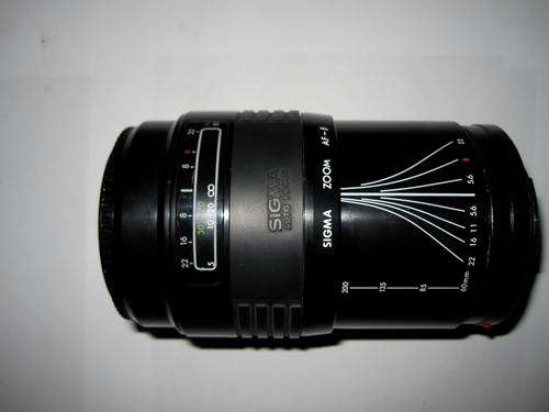 Sony/Minolta mount Sigma AF 60-200mm f4-5,6 Zoom