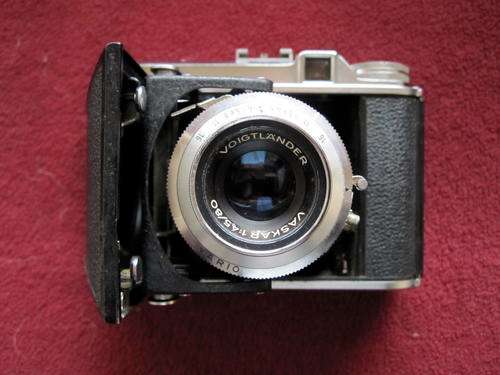 Voigtlander Perkeo 1 with Vaskar 80mm f4,5"Working"