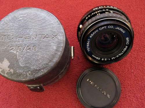 Asahi Pentax SMC-M 28mm f2,8"Spotless,Fast Wide Angle"