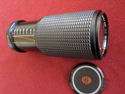 Pentax P/K mount,CPC 75-300mm Auto Macro Zoom"As New"