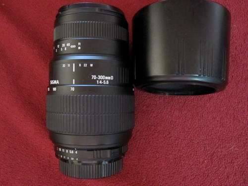 Sigma AF 70-300mm D Macro Zoom for Nikon"Unmarked"