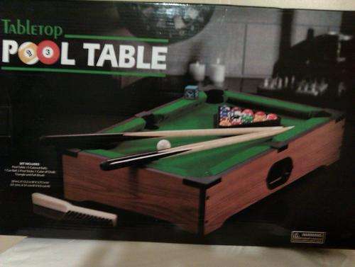 Tabletop POOL TABLE!!!