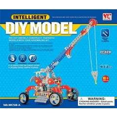 CRANE DIY, Model Construction Set . 413 PIECES. Similar to Meccano!