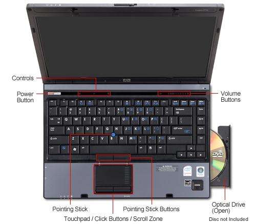 Hp Compaq 6510B Business Workstation. A Powerful And Precise Notebook.