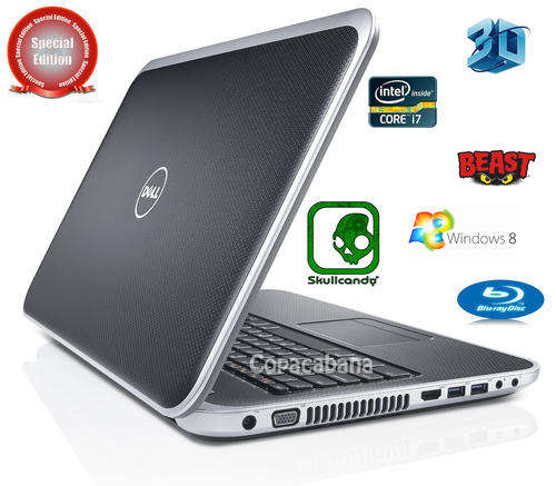 THE BEAST! DELL 17R SPECIAL EDITION! Monstrous Quad Core i7, 1,5TB, 3D, Blu-Ray, SkullCandy BANGER!