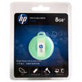 HP MINI USB FLASH DRIVE!!! 8 GB HIGH SPEED DURABLE GLOW IN THE DARK HOLDER!!!