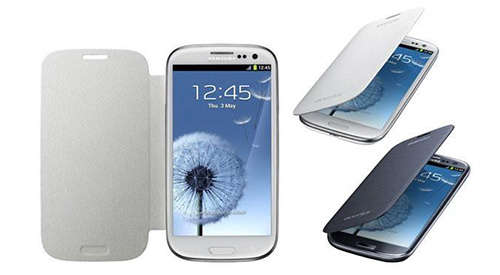 Smasung S3 Flip Cover Slim Fit + FREE Screen Protector (Clearance sale)