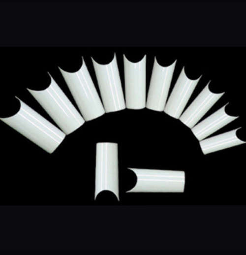 100 French White Nail Tips for Acrylic & Gel Nails