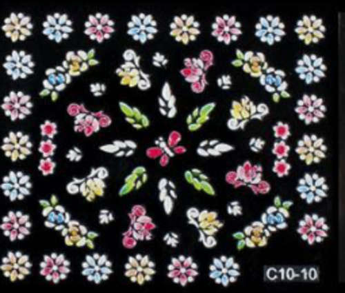 Nail Art Stickers #03 - Rainbow