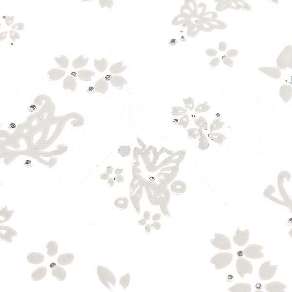 Nail Art Lace Stickers #01 - White