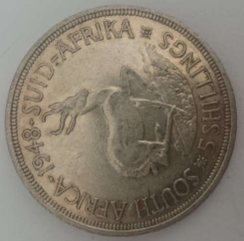 Silver Crown 1948 5 Shilling