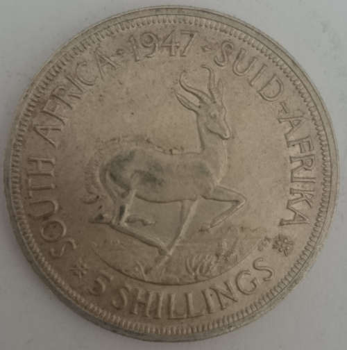Silver Crown 1947 5 Shillings