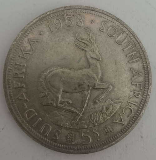 Silver Crown 1958 5 Shillings