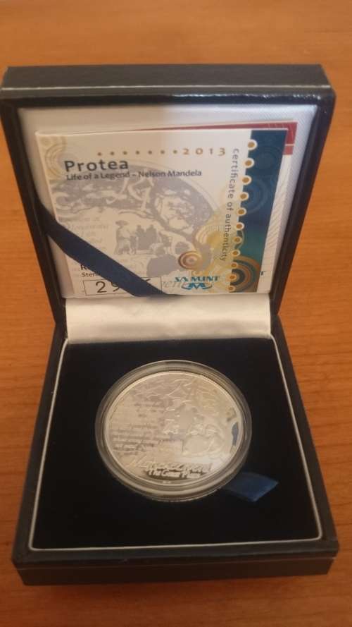 Mandela Silver Proof R1 2013
