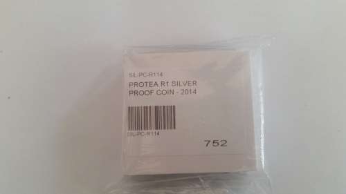 Mandela Silver Proof R1 2014