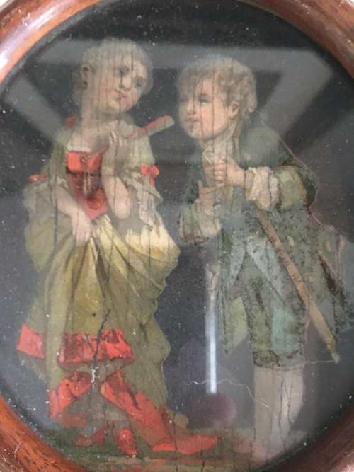 AN 18TH CENTURY ORIGINAL FRENCH MINIATURE PAINTING