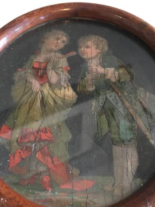 AN 18TH CENTURY ORIGINAL FRENCH MINIATURE PAINTING
