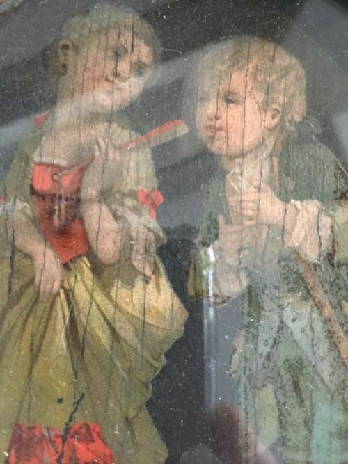 AN 18TH CENTURY ORIGINAL FRENCH MINIATURE PAINTING