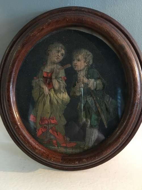 AN 18TH CENTURY ORIGINAL FRENCH MINIATURE PAINTING