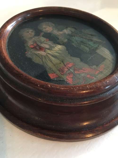 AN 18TH CENTURY ORIGINAL FRENCH MINIATURE PAINTING