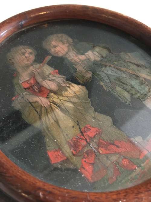 AN 18TH CENTURY ORIGINAL FRENCH MINIATURE PAINTING