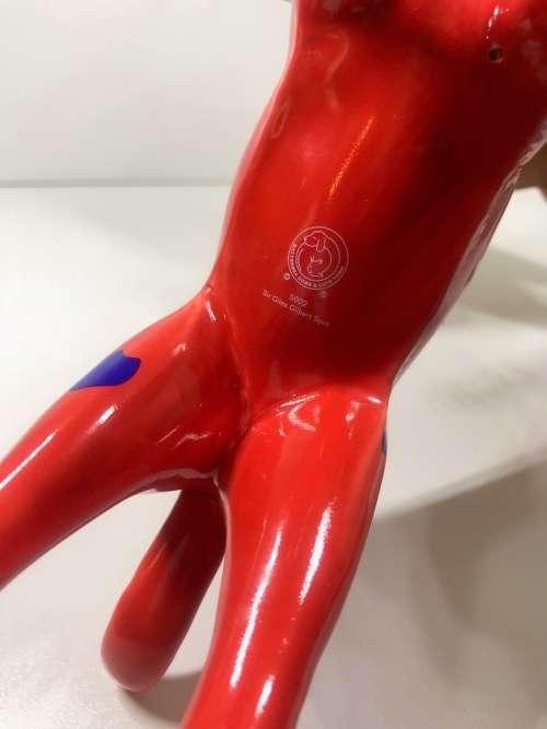 RARE L@@K **SIR  ELTON JOHN/ MULBERRY/ SIR GILES GILBERT SPOT DOG STATUES**