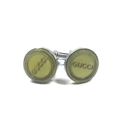 A PAIR OF VINTAGE COUTURE GUCCI CUFFLINKS