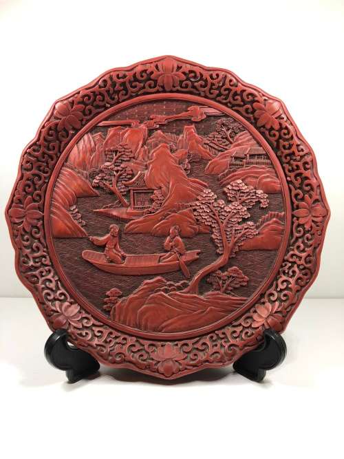 REPUBLIC PERIOD CHINESE CINNABAR PLATE SEAL MARKED