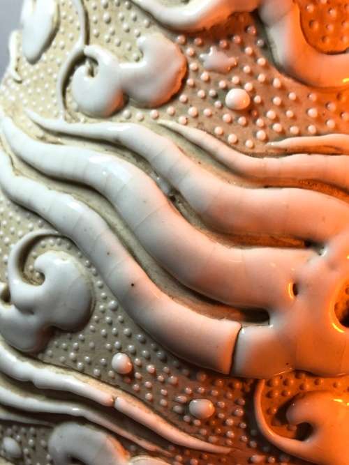 RARE CHINESE NANKING CRACKLEWARE PORCELAIN VASE SEAL MARK