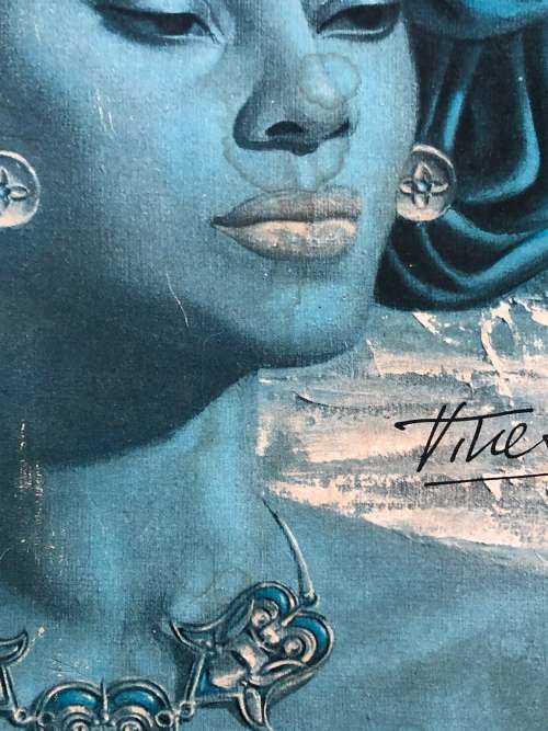 Tretchhikoff Framed Print Balinese Girl Signed by the Artist