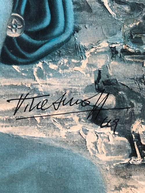 Tretchhikoff Framed Print Balinese Girl Signed by the Artist