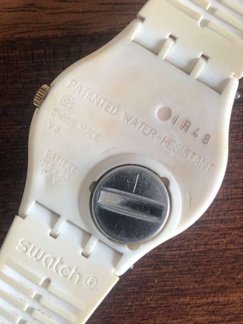 RARE LADIES SWATCH WATCH  IN WORKING ORDER