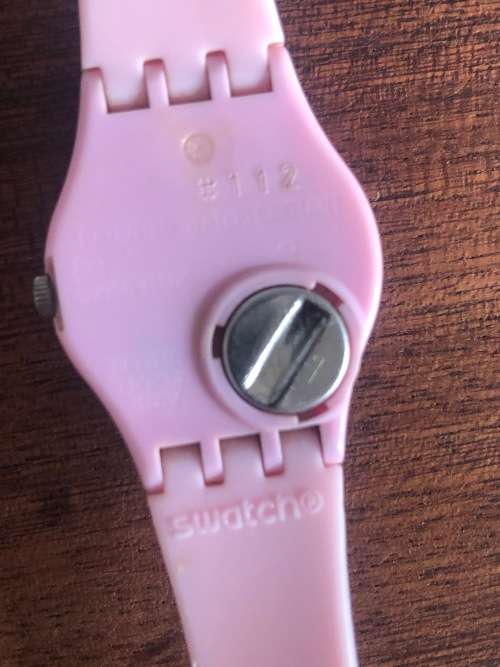 RARE LADIES SWATCH WATCH  IN WORKING ORDER