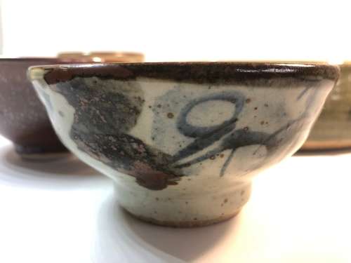 A COLLECTION OF ANDREW WALFORD  STONEWARE POTTERY VESSELS