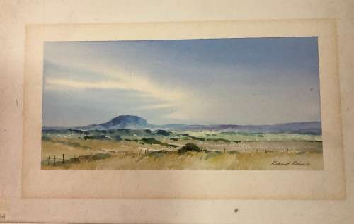 A SET OF FOUR RICHARD RENNIE ORIGINAL WATERCOLOURS
