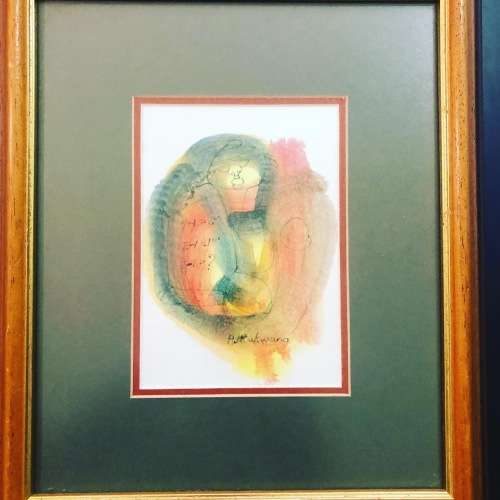 A SMALL WATERCOLOUR FROM HARGREAVES NTUKWANA