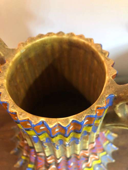 A PAIR OF MEDITERRANEAN FOLK POTTERY VESSELS