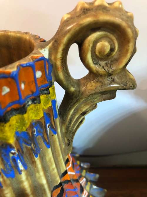 A PAIR OF MEDITERRANEAN FOLK POTTERY VESSELS