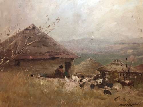 OIL PAINTING BY JOHN KENNETH FERGUSON 1885 -1967