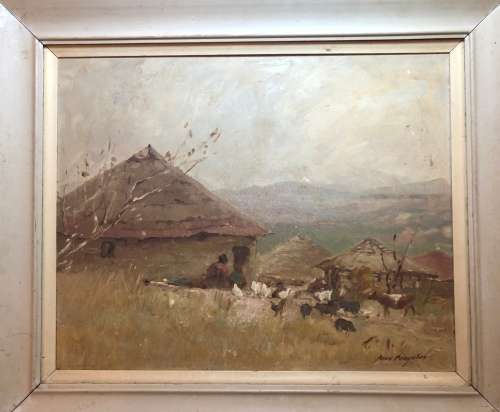 OIL PAINTING BY JOHN KENNETH FERGUSON 1885 -1967