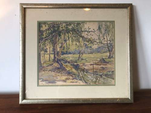 WATERCOLOUR ORIGINAL BY WESSEL MARAIS ( 1935-2009)