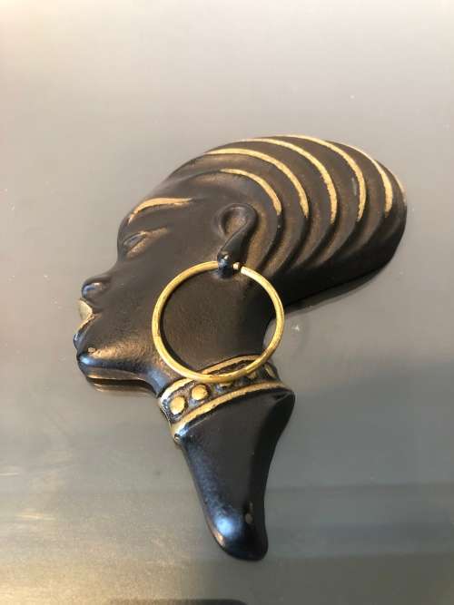 A MID CENTURY BRONZE PLAQUE FROM RICHARD ROHAC (1906 -1956)