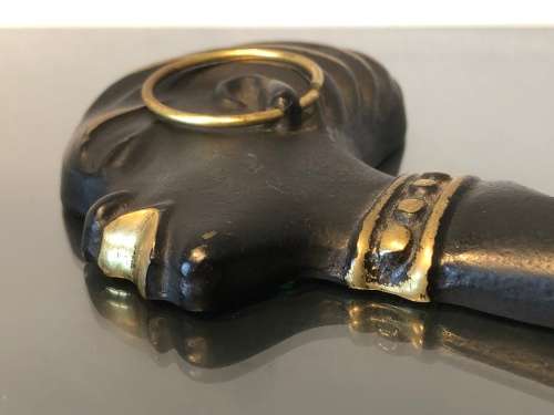 A MID CENTURY BRONZE PLAQUE FROM RICHARD ROHAC (1906 -1956)