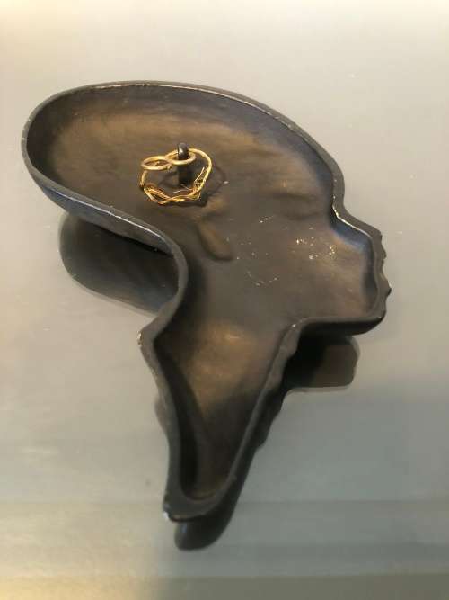 A MID CENTURY BRONZE PLAQUE FROM RICHARD ROHAC (1906 -1956)