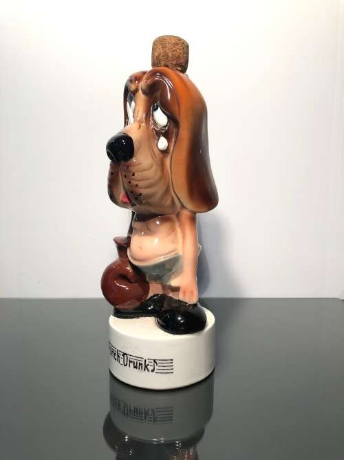 A Collectable Punch Drunk Decanter Musical Bottle