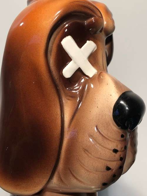 A Collectable Punch Drunk Decanter Musical Bottle